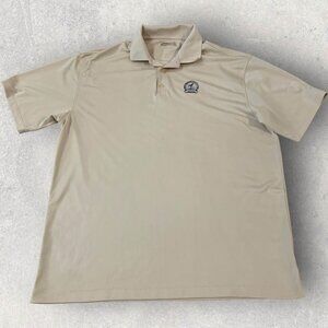 Nike Golf Polo Shirt Men’s Size 2XL Yellow 2009 PGA Championship Hazeltine Logo